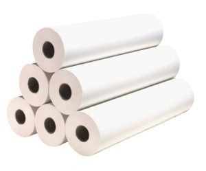 Drap-D’examen-Blanc-Médical Drap D’examen Blanc Médical 12 Rouleaux Jetable