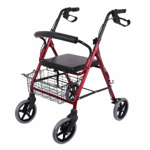 Rollator 4 Roues avec Siège et Dossier : Confort et Sécurité au Quotidien
