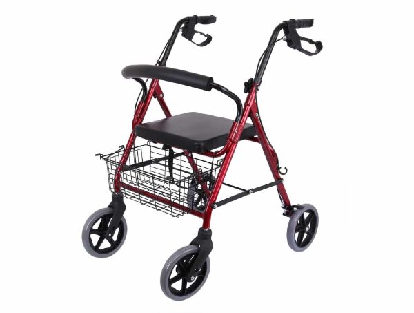 Rollator 4 Roues avec Siège et Dossier : Confort et Sécurité au Quotidien