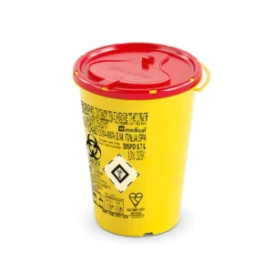 Poubelle DASRI collecteur d'aiguille 1L