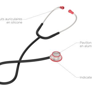 Stéthoscope Spengler Dual Pulse noir