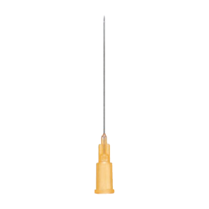 Aiguilles jetables G25 X1" orange 28 mm