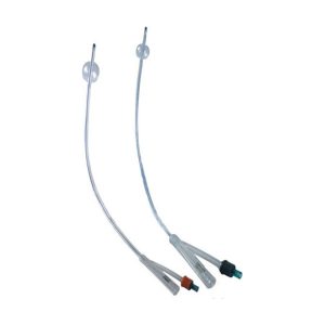 Sonde urinaire de Foley en silicone Rüsch